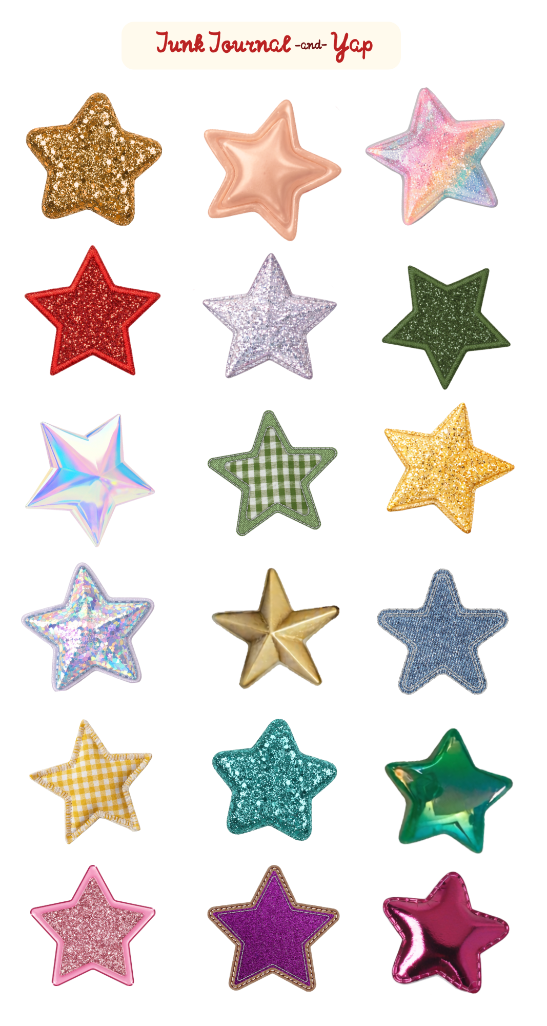 Starstruck Star Sticker Sheet