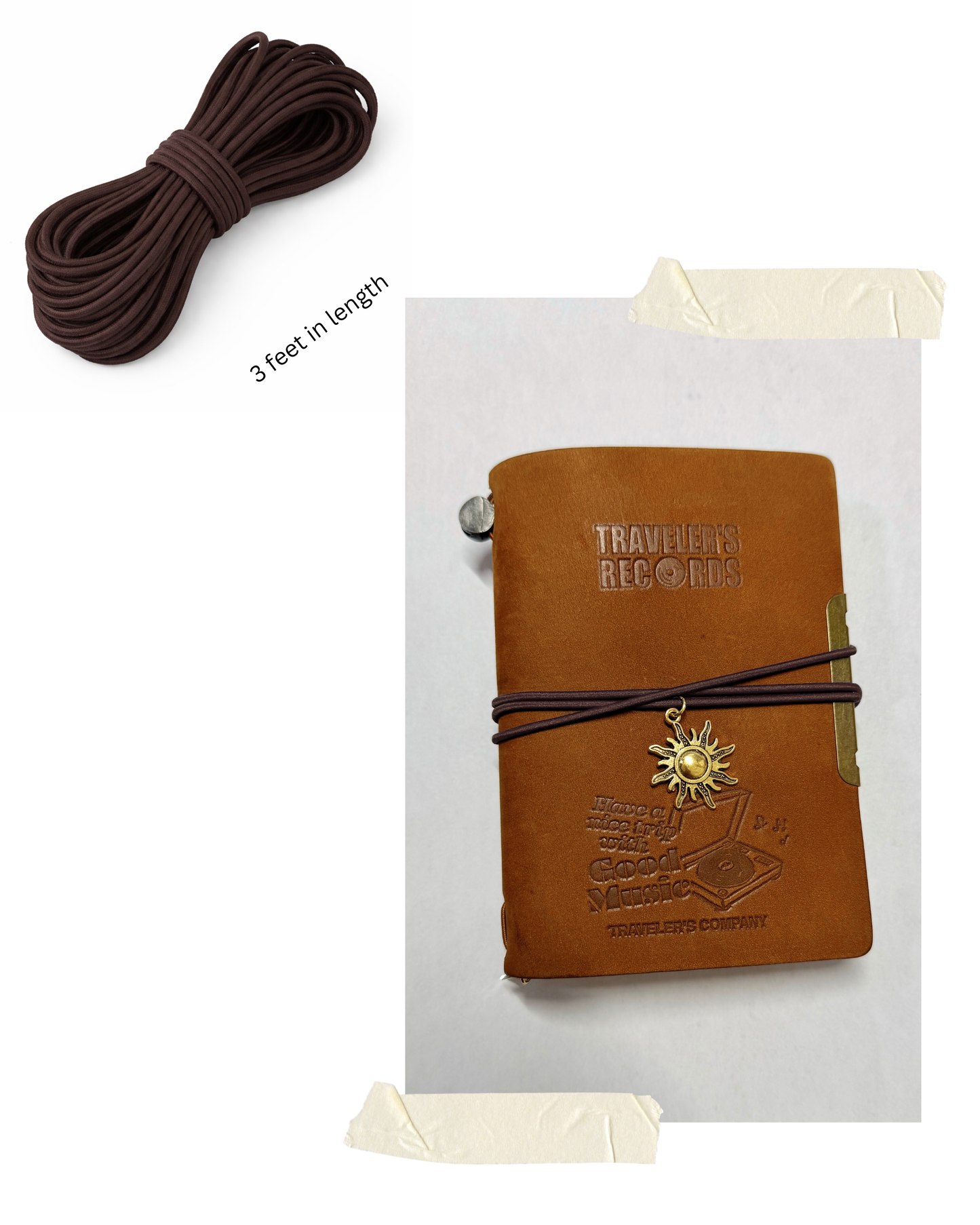 Elastic Cord for Traveler’s Notebook and Journals