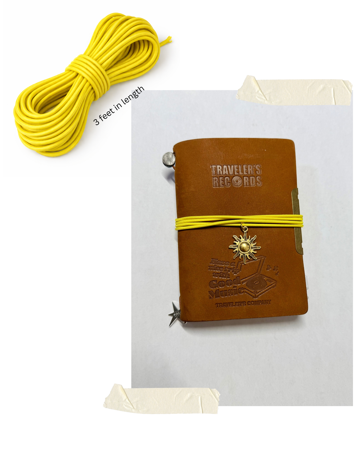Elastic Cord for Traveler’s Notebook and Journals