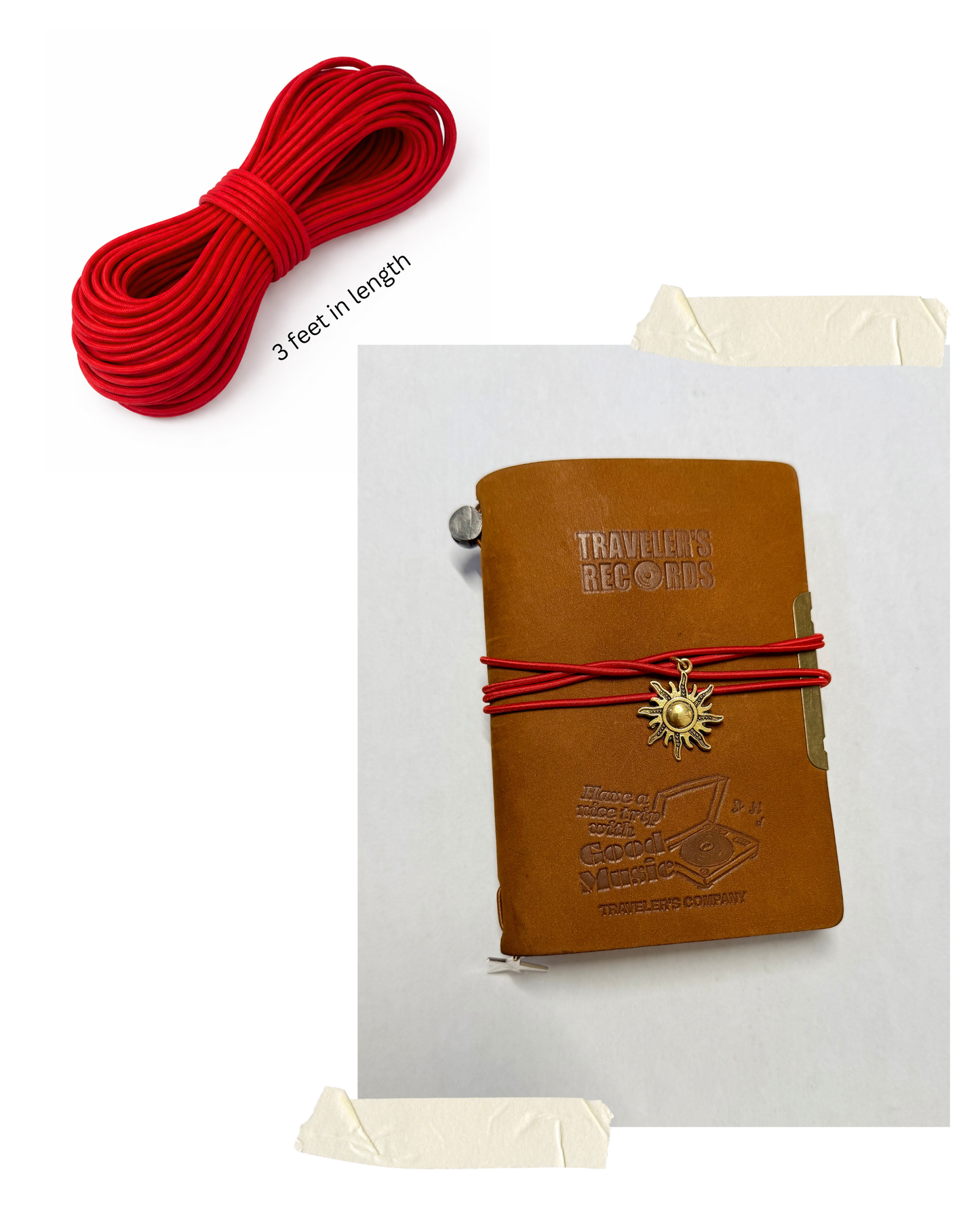 Elastic Cord for Traveler’s Notebook and Journals