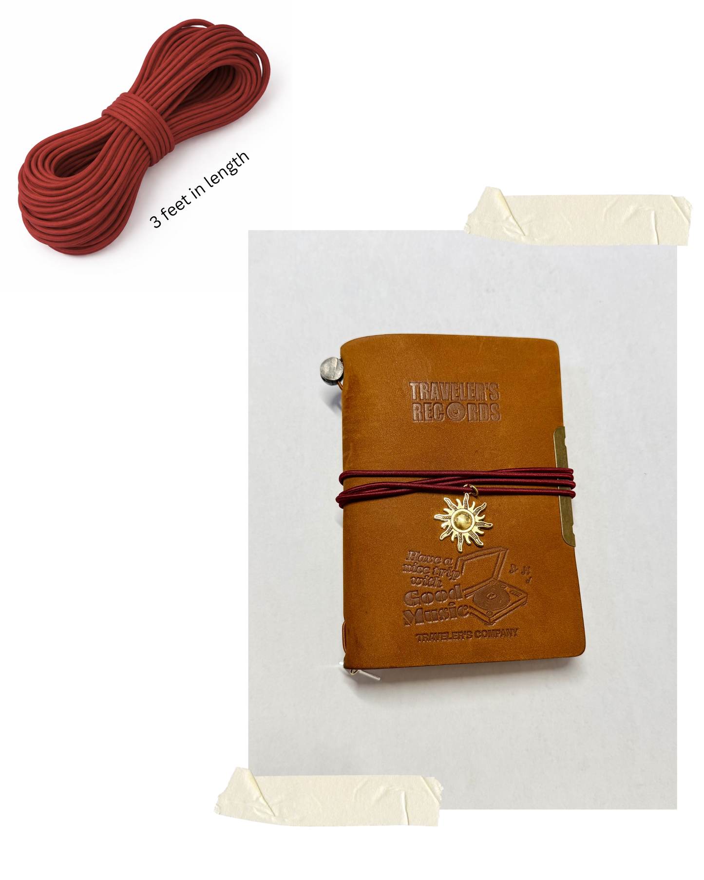 Elastic Cord for Traveler’s Notebook and Journals