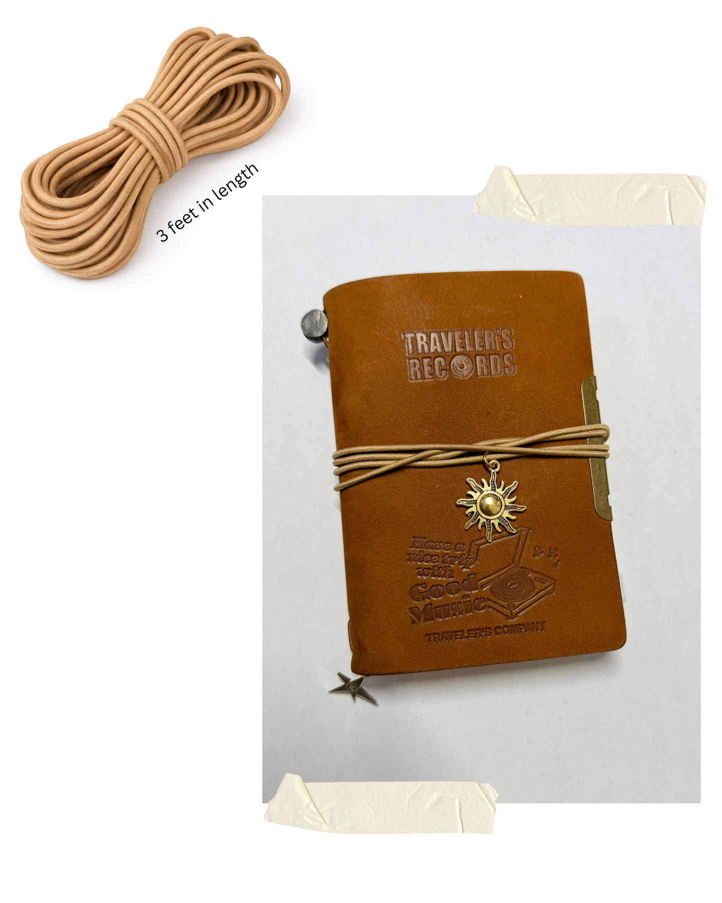 Elastic Cord for Traveler’s Notebook and Journals
