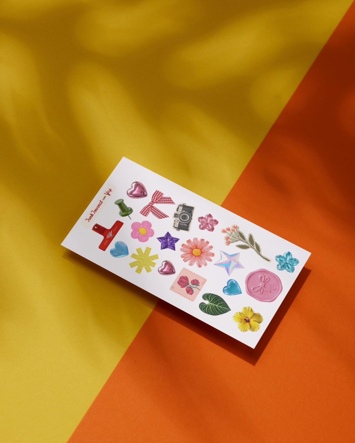 Bits & Bobs Mixed Ephemera Sticker Sheet