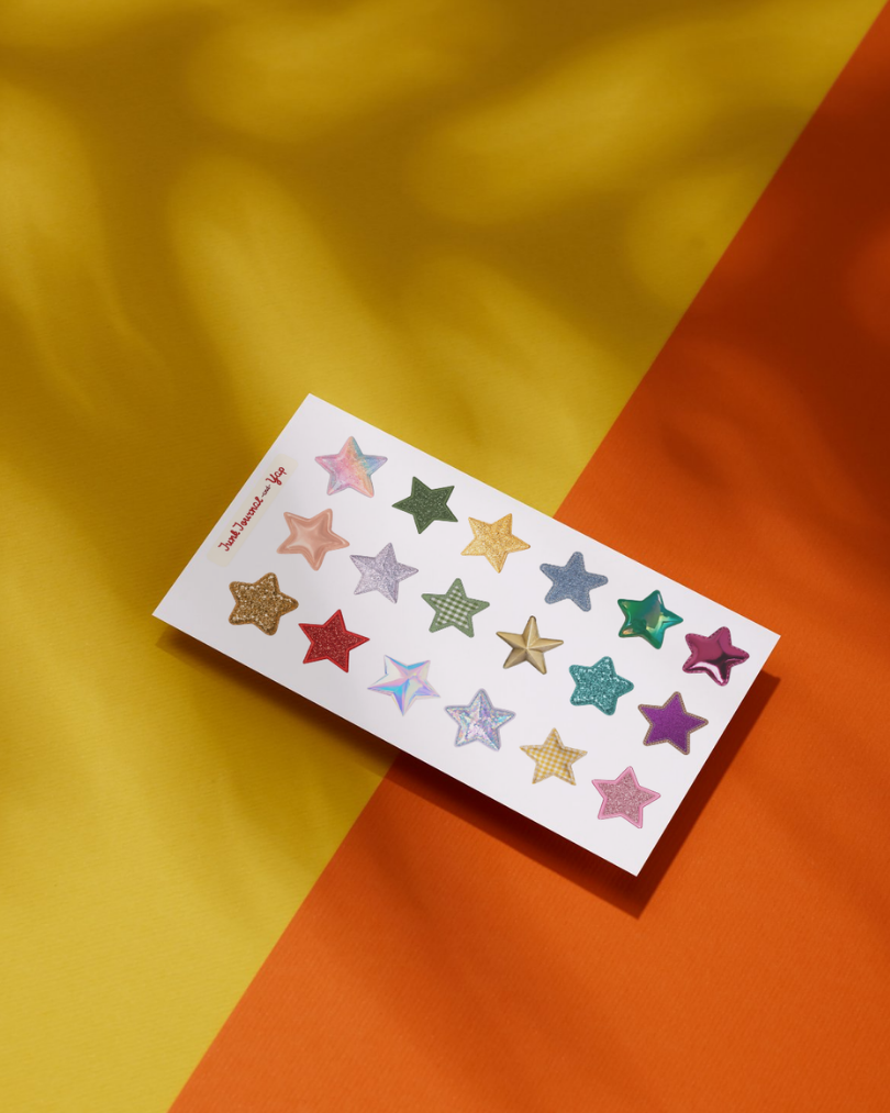 Starstruck Star Sticker Sheet